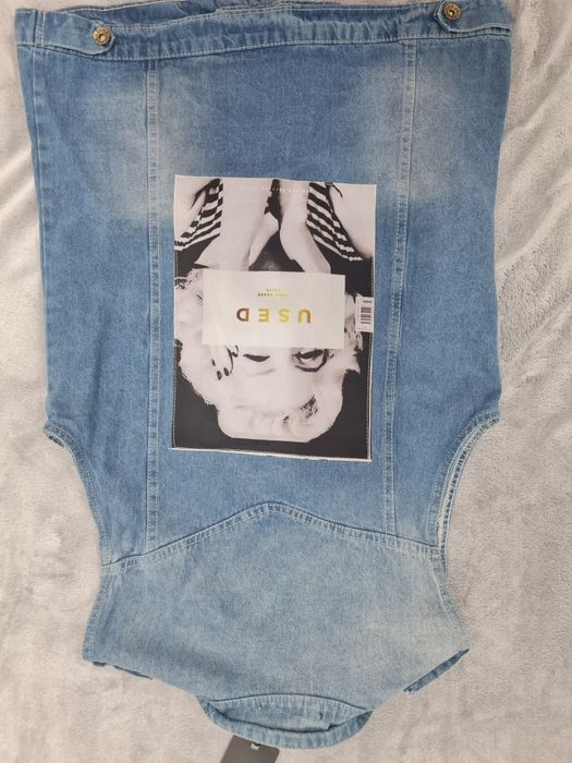 Дамски дънков елек