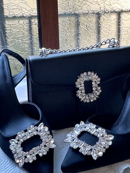 Вечерни обувки+чанта