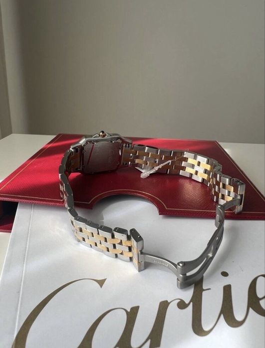Дамски часовник Cartier Gold /Silver