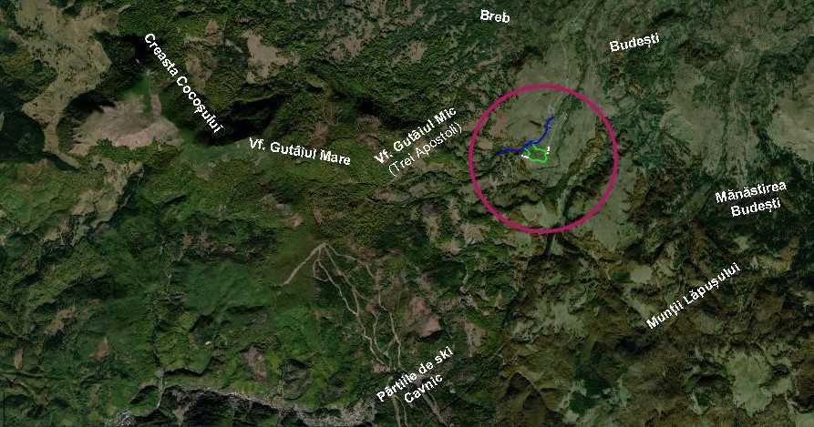Suprafață mare teren intravilan aproape de pârtia de schi Cavnic - Maramureș