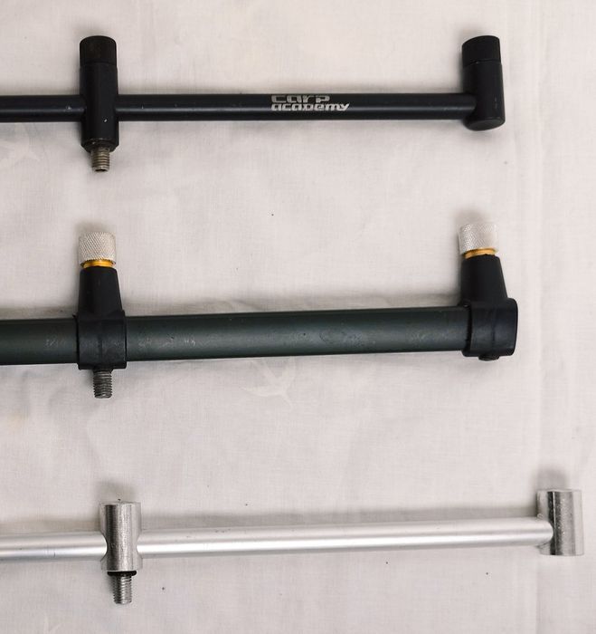 Lot 3 Buzz Bar-uri cu 3 posturi pentru pescuit la feeder, Carp Academy, Smart DLX, Energo Team.