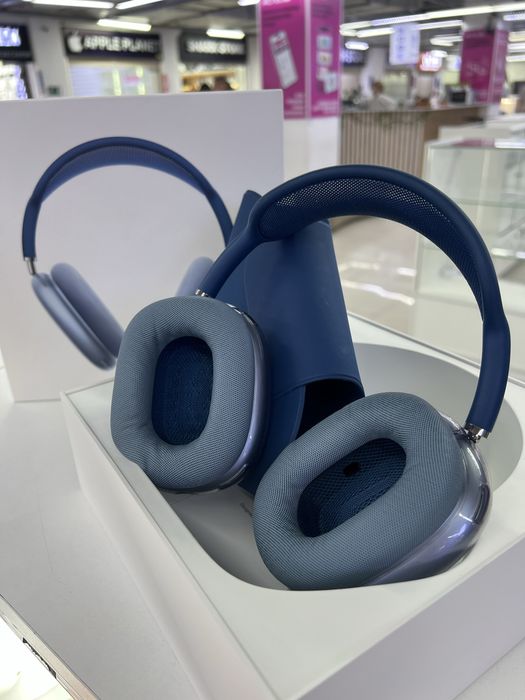 Air Pods Max с каробкой и с кейсом