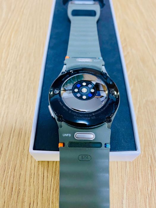 КАТО НОВ !!!  SAMSUNG Galaxy Watch 7 L300 Green 40 MM, GPS, WLAN, ПУЛСОМЕР, SPO2