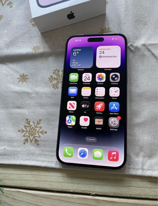Iphone 14 pro max violet 256gb 83%