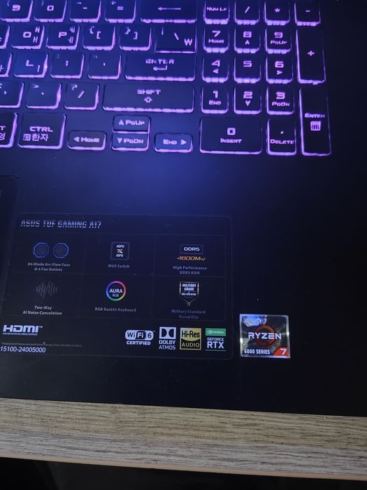 Asus TUF ryzen 7 ddr5