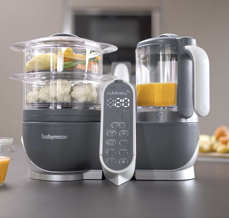Robot multifunctional 5 in 1 BABYMOOV Nutribaby+ / aparat gatit bebe