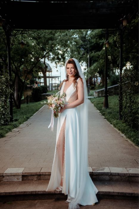 Rochie mireasă Vera Sposa XS-S + voal și pieptăn