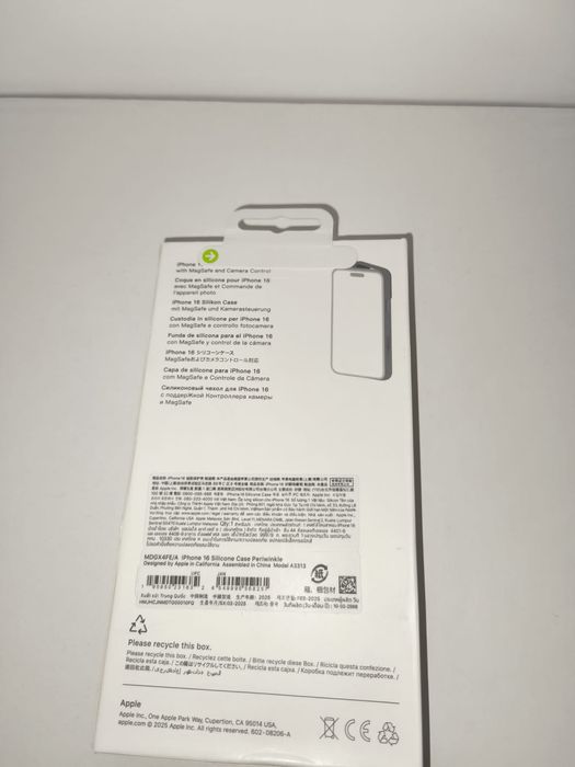 Husa albastra Apple pentru iphone 16 cu MagSafe