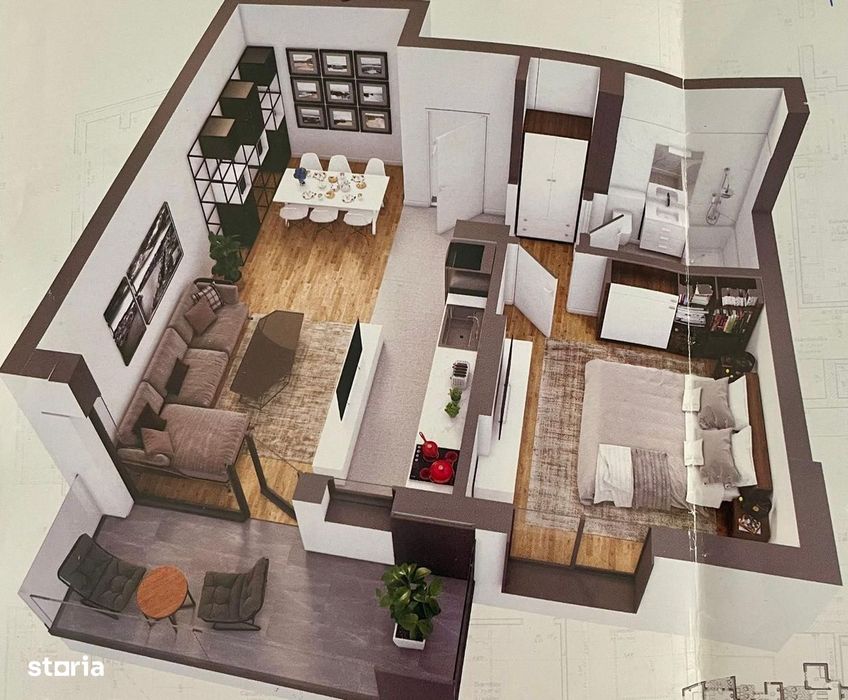 2 Camere || Posibilitate Loc De Parcare || Atlas Residence Aviatiei