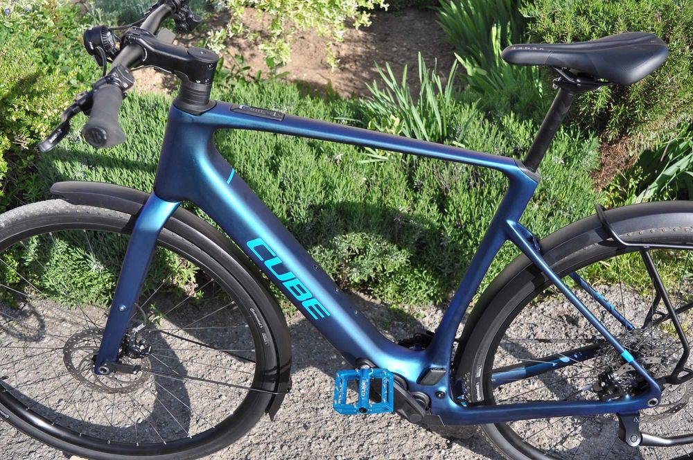 Cube Nulane Hybrid C:62 SLX 400X FE- карбонов електрически велосипед