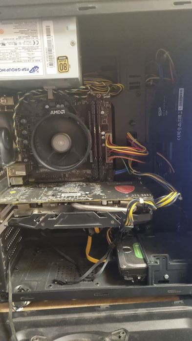 [Rayzen 5500 / RX580 8GB / 16GB RAM] Геймърски компютър