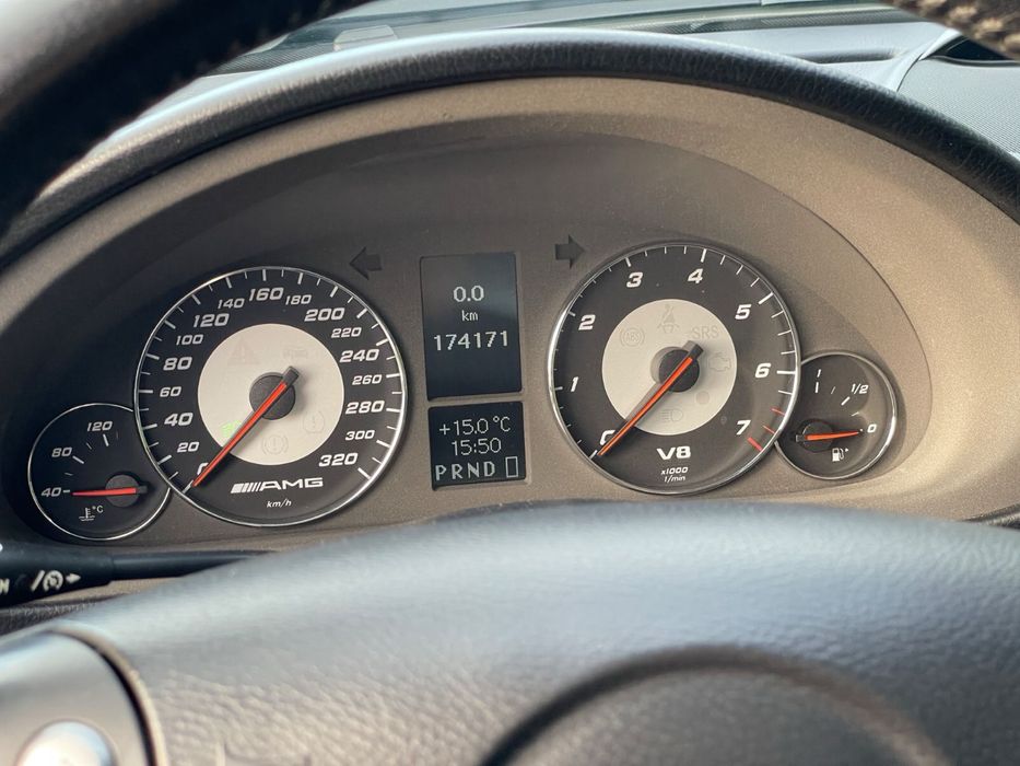 На части! Mercedes C55 AMG W203 facelift 5G tronic