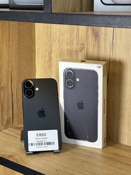 айфон 16 черный 96% iphone 16