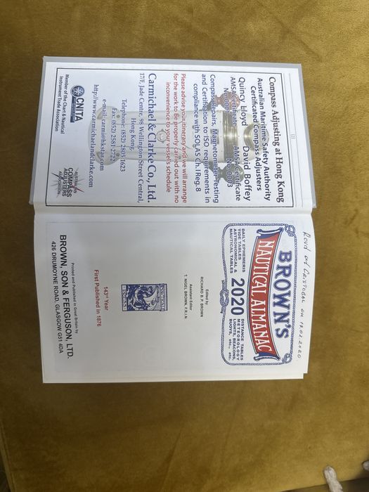 Brown’s Nautical Almanac