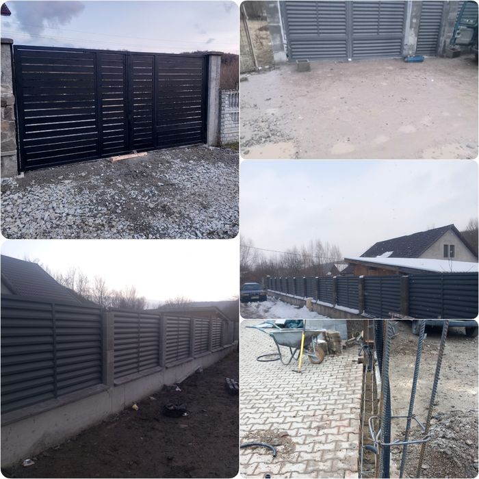 Garduri bordurat cu sau fara fundatie