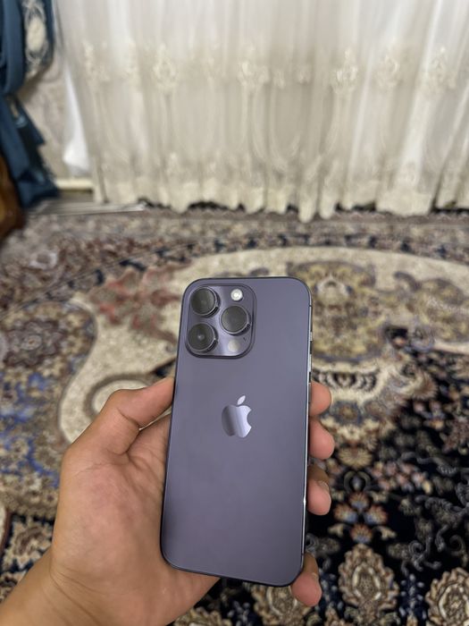 Iphone 14 pro 128 gb 84 yomiks purup rangi karobka dakumet bor