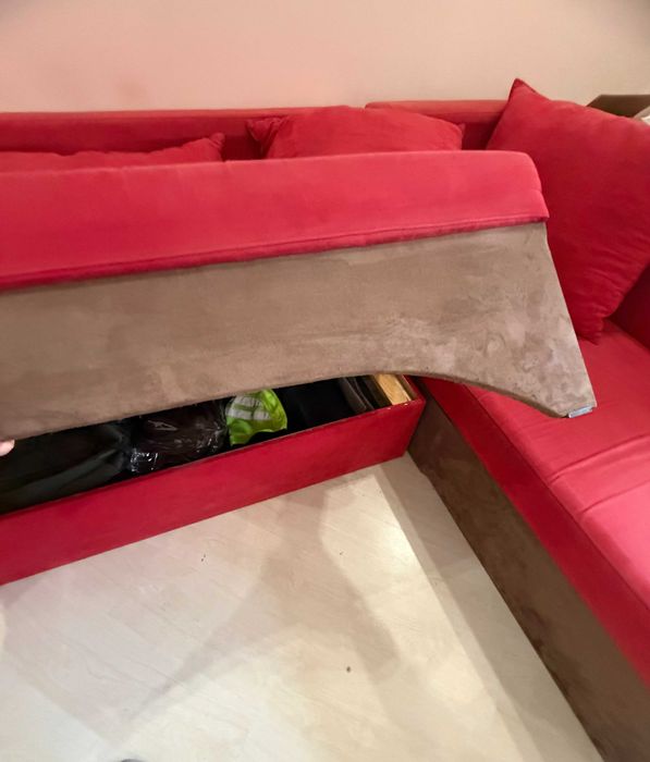 Диван с 2ракли и опция сън