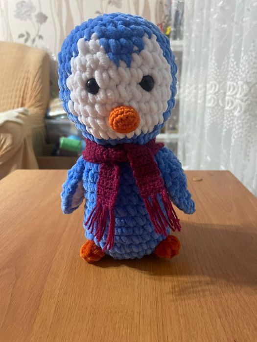 Вязанная мягкая игрушка