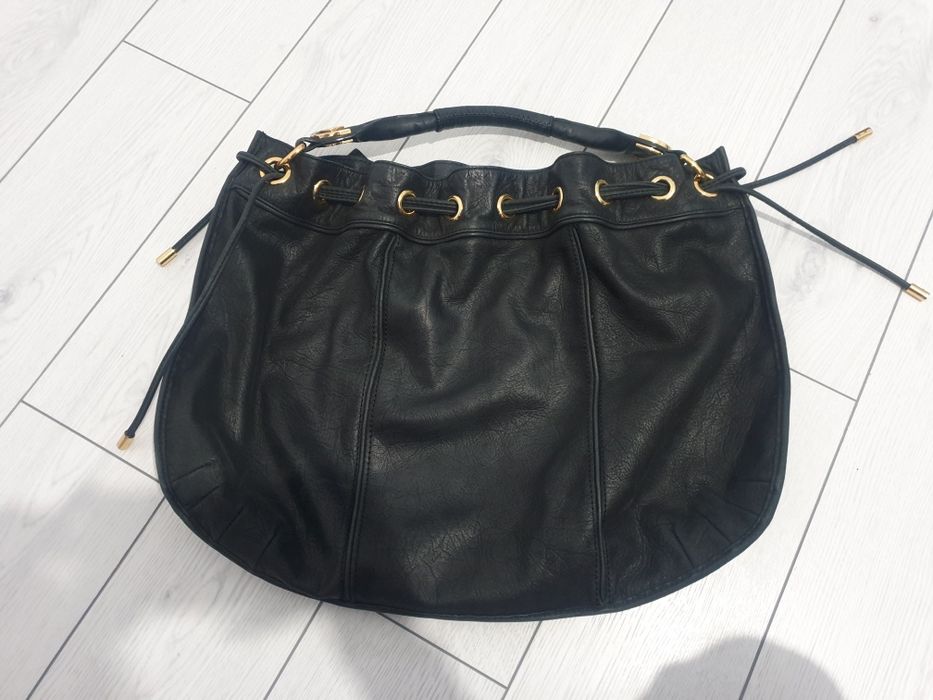 Geanta juicy couture 100%originala piele naturala neagra stil sac
