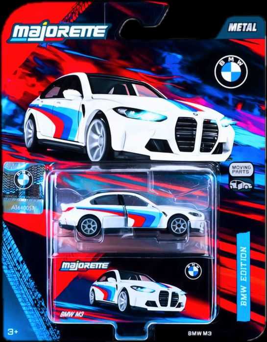 Macheta BMW 1:64 Majorette – Deluxe Edition Mouving Parts -Diverse Modele