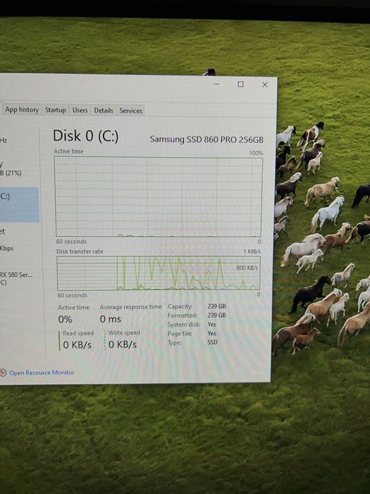 pc rx 580 i3-6th ssd+hdd