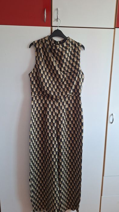 Salopeta crac lung, larg, material matasos