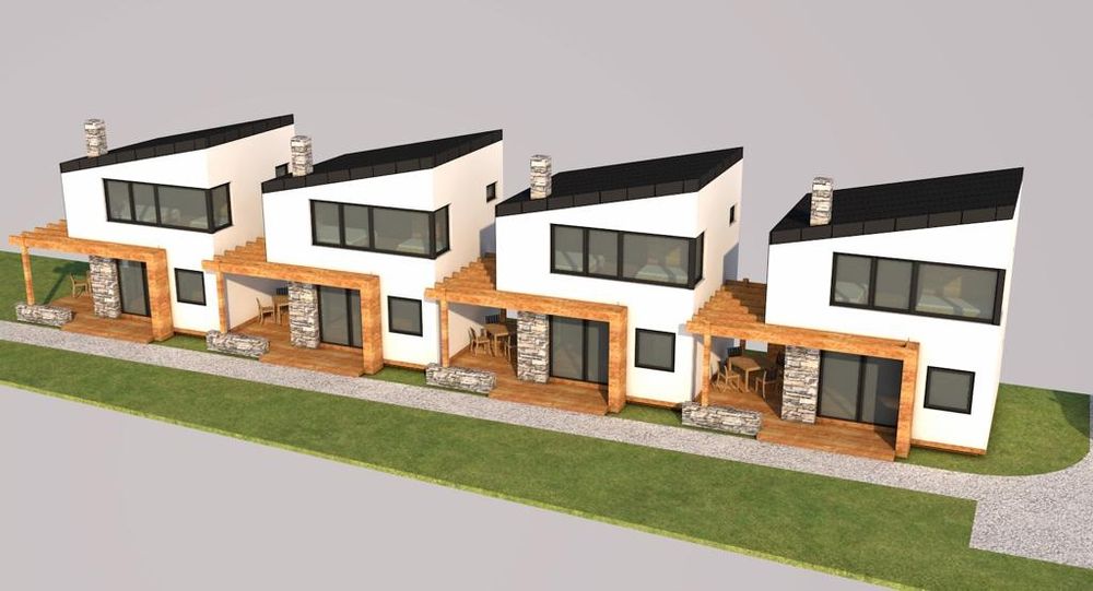 VÂND TEREN 800mp+2 casute de 70 mp În CIUNGET