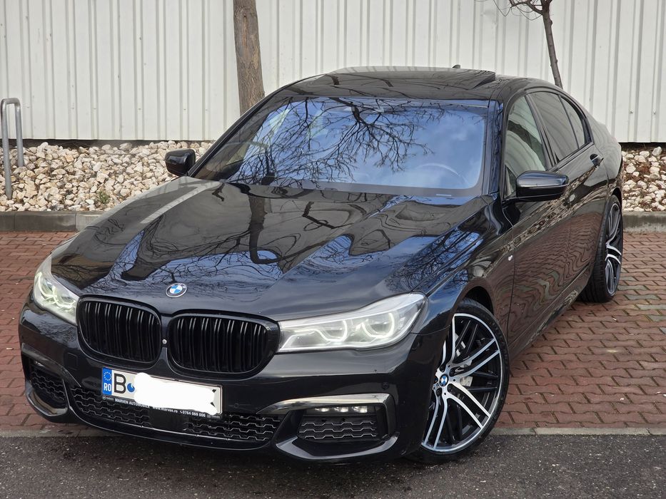 Bmw 750i XD 90mii km , M-pachet , 31mii€ , Tableta , Virează spatele