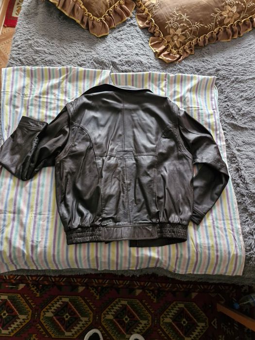 Куртка мужская кожаная