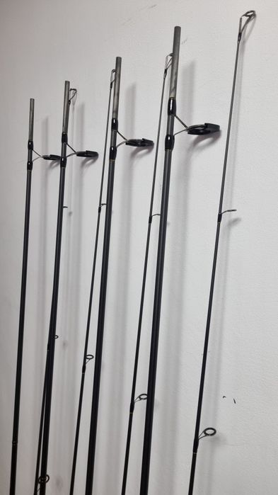 SET 4 Lansete FL LEGEND CARP 3.90 3.75 Lbs + 4 Mulinete AQUASITE 10000