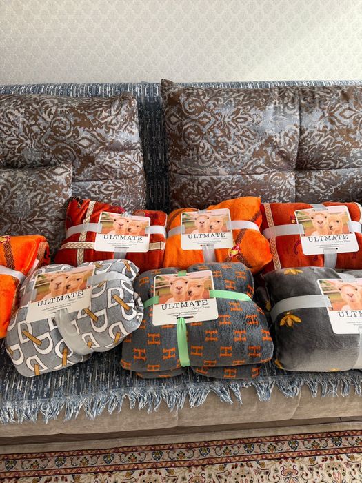 Плед двухсторонний плотный