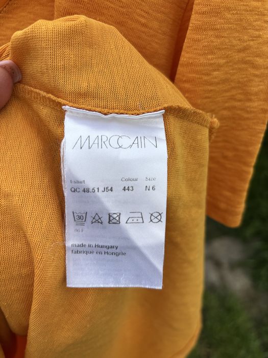 Tricou Marc Cain marimea  44 galben mustar