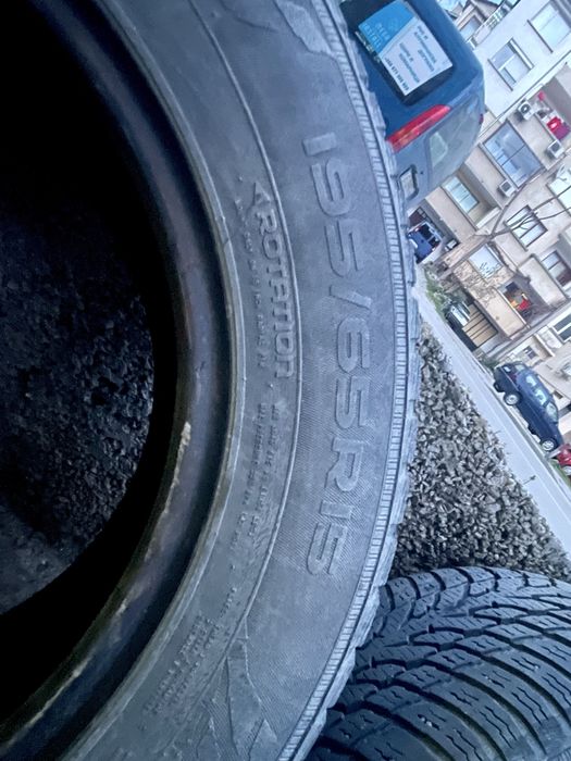 195 65 15 зимни гуми 4бр. ДОТ 2бр. 2721 и 2бр. 3220