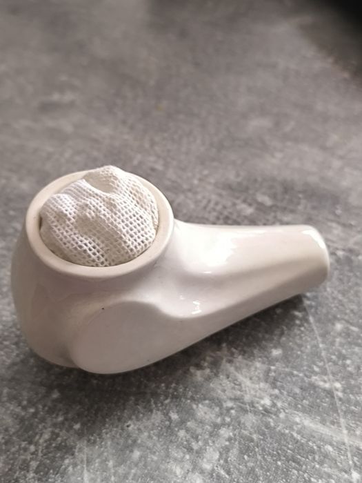 Инхалатор лула с пълнител бяла диамантена хималайска сол Salt Home