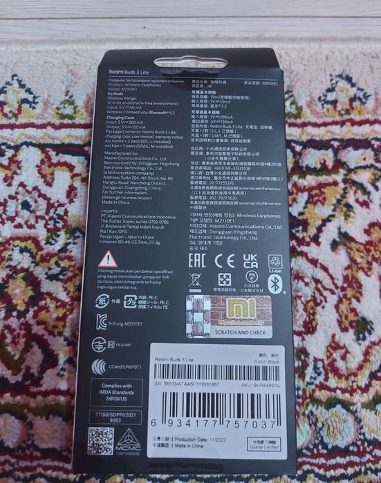 Casti readmi buds 3 noi la cutie