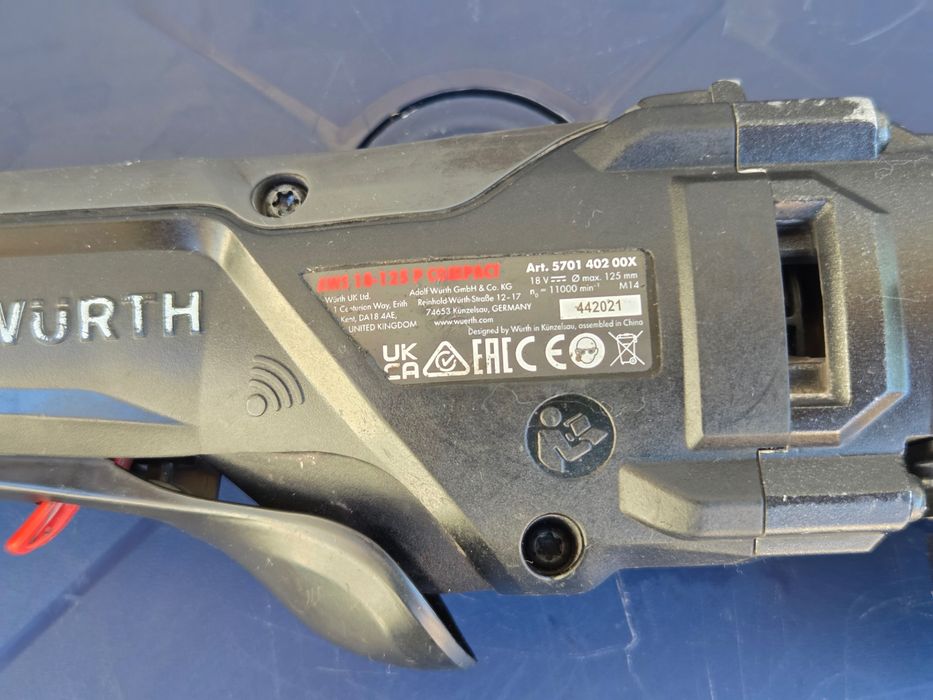 Комплект акумулаторни машини WÜRTH 18V – мощни, професионални