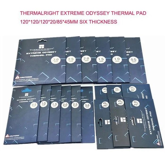 СКИДКА! (Размер 120×120×2mm/мм) Премиум Термопрокладки (1шт) ODYSSEY