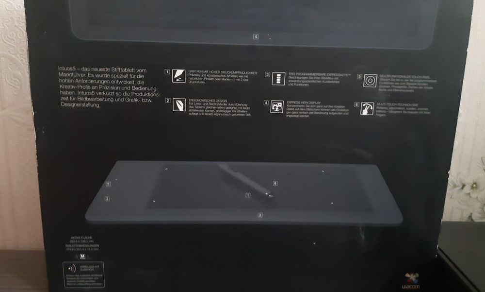 Планшет графический Intuos 5 Wacom medium