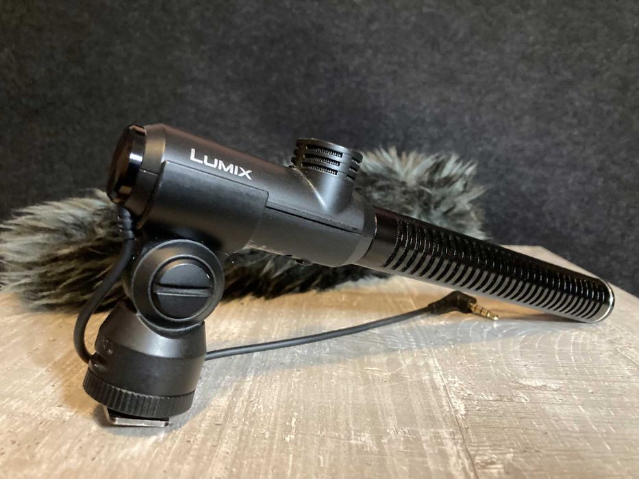 Насочен микрофон за видео - Shotgun Panasonic dmw-ms2 - Като нов!