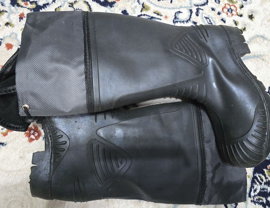 Сапоги резиновые и керзовые