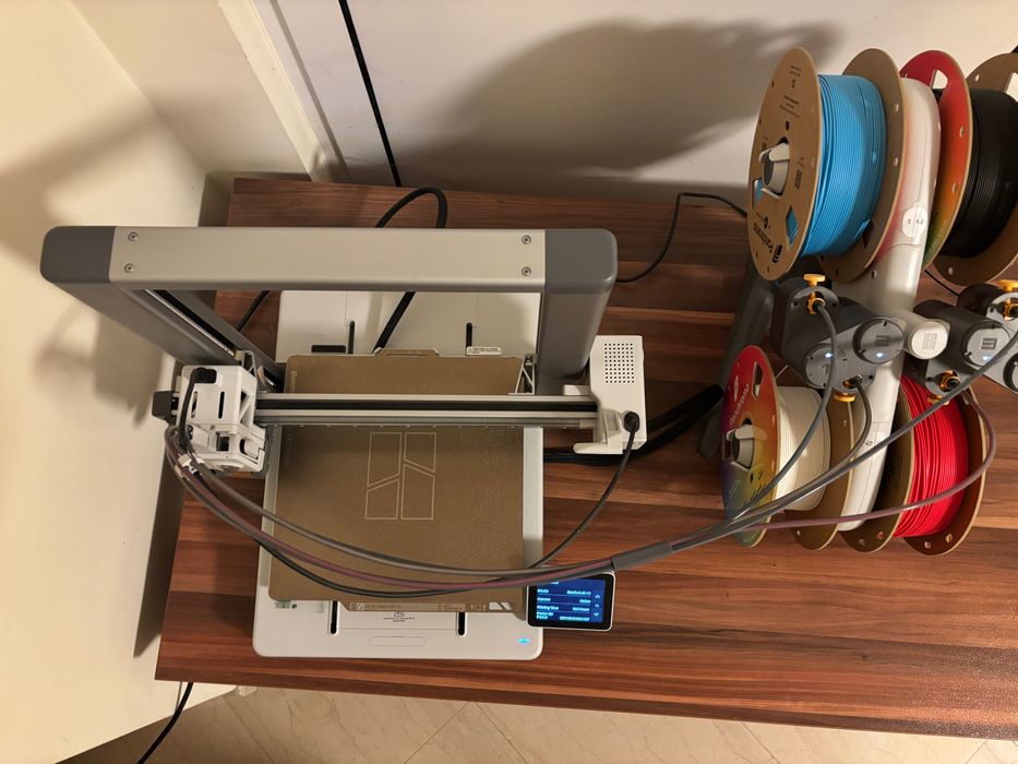 3D Принтер Bambu Lab A1 COMBO + 13 Ролки филамент.
