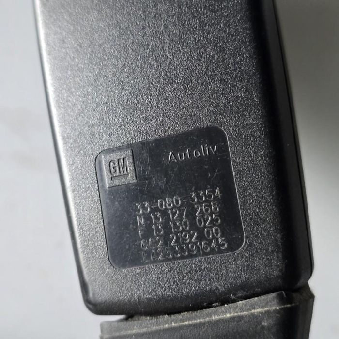 Pretensionare centura stanga fata cu 2 fire Opel Zafira B Facelift