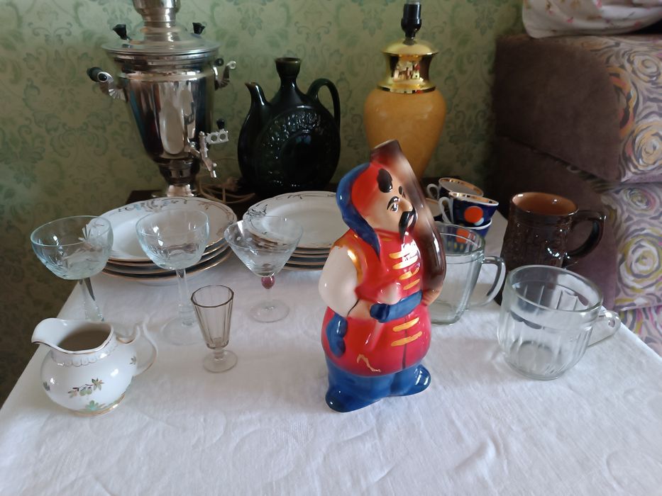 Посуда СССР разная