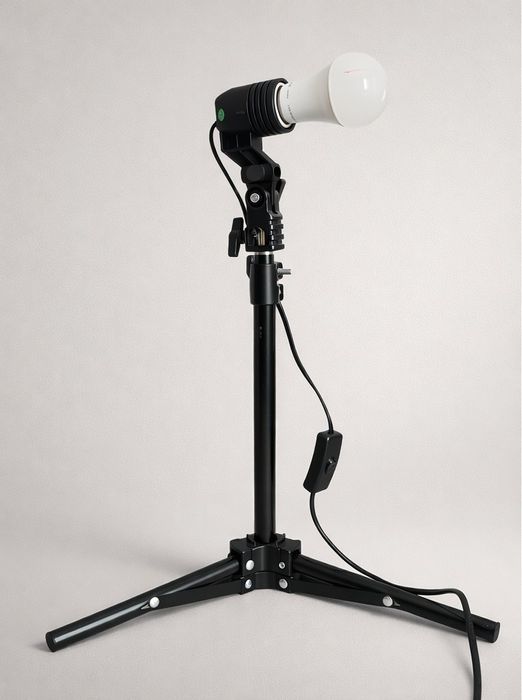 Мини штатив + патрон е27