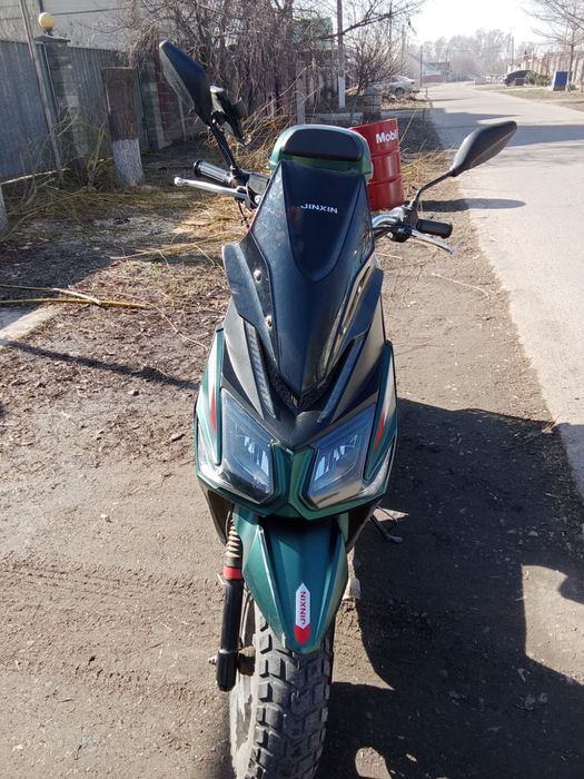 Скутер LI YA SAMURAY зеленый