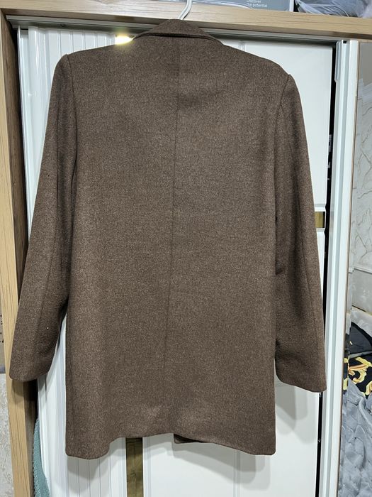 Мужское пальто коричневое от just!