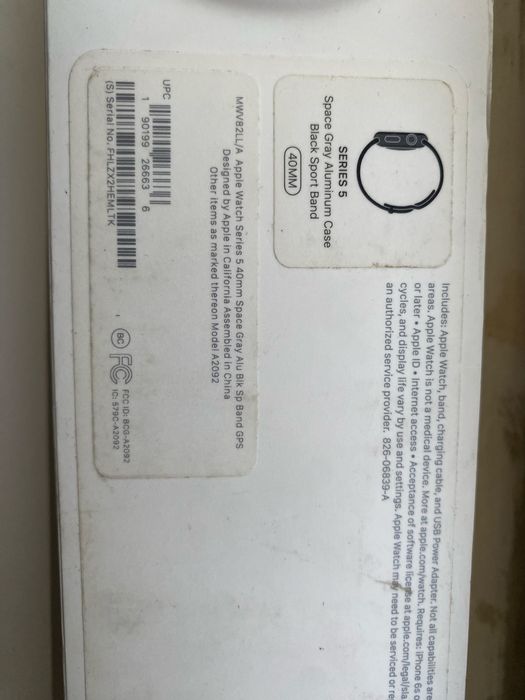 Apple Watch series 5