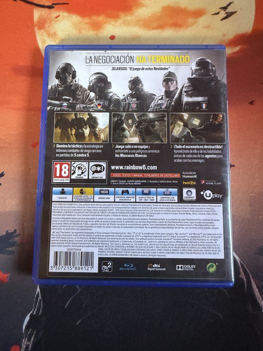 Joc ps4 Rainbow Six Siege