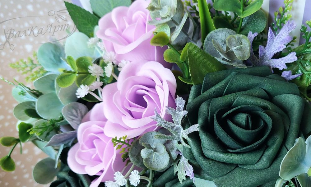 Екстравагантна аранжировка в кутия