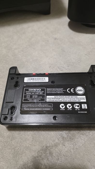 Sistem Onkio 2.1  subwoofer wireless